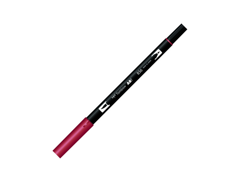 Tombow Feutre double pointe 'DUAL BRUSH PEN ABT', poppy red