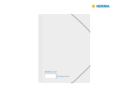 HERMA Etiquette universelle SPECIAL, 52,5 x 21,2 mm, blanc
