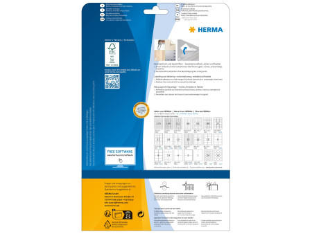 HERMA Etiquette universelle SPECIAL, 96 x 63,5 mm, blanc