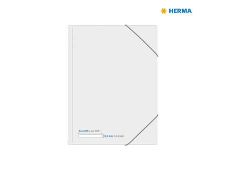 HERMA Etiquette universelle SPECIAL, 63,5 x 8,5 mm, blanc