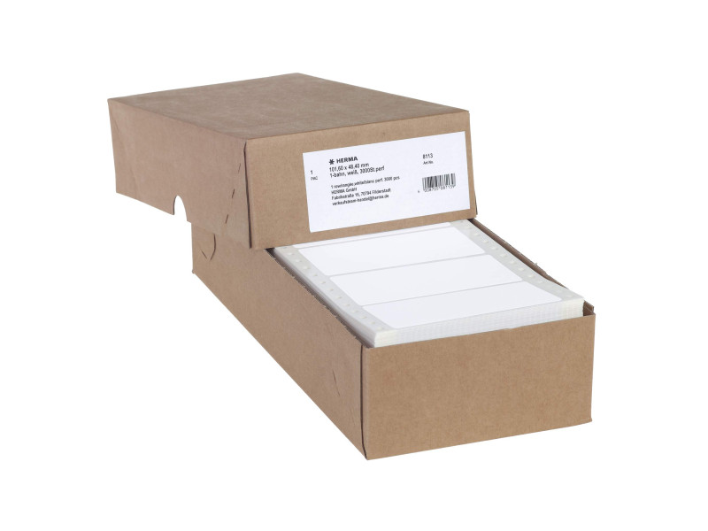 HERMA Etiquette informatique, en continu, 101,6 x 48,4 mm