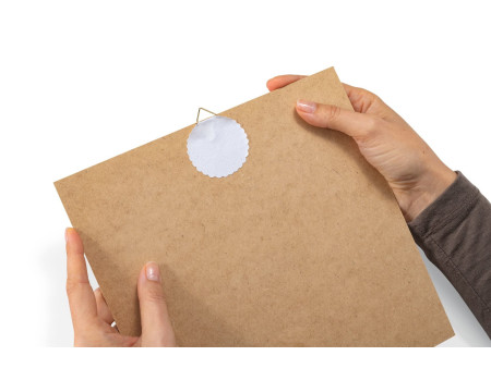 HERMA Attache pour cadre, diamètre: 55 mm, Shirting, blanc