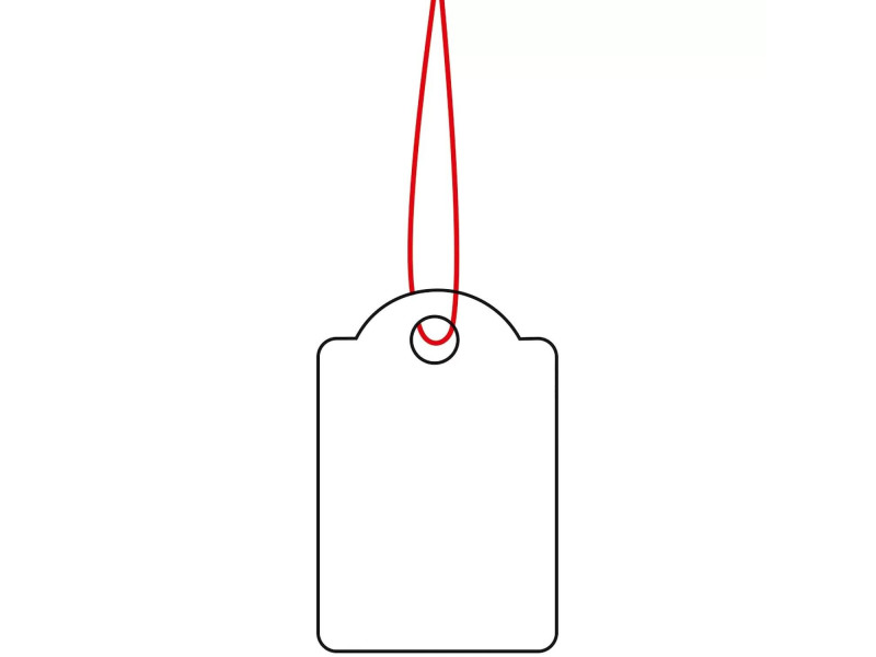 HERMA Etiquette à suspendre, 15 x 24 mm, avec fil rouge