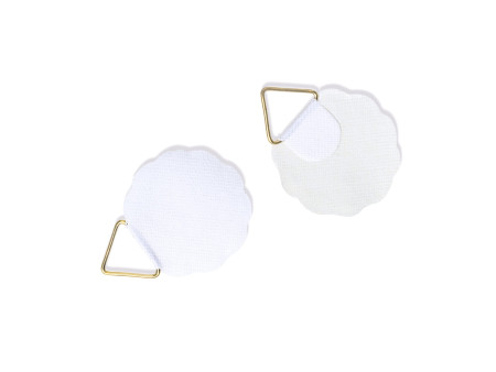 HERMA Attache pour cadre, diamètre: 34,5 mm, Shirting, blanc