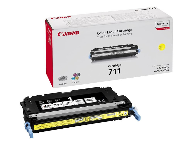 Canon Toner pour Canon i-SENSYS LBP-5300, jaune