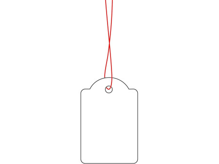 HERMA Etiquette à suspendre, 32 x 50 mm, avec fil rouge