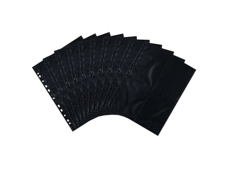HERMA Pochettes transparentes A4 Fotophan, pour photos 10x15