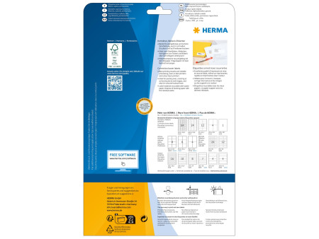 HERMA Etiquette couvrante/correctrice SPECIAL,64,6 x 33,8 mm