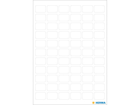 HERMA Etiquette multi-usage, 8 x 12 mm, petit paquet, blanc