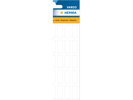 HERMA Etiquette multi-usage, 8 x 20 mm, petit paquet, blanc