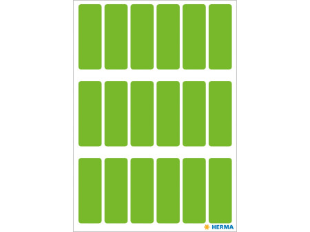 HERMA Etiquette multi-usage, 12 x 34 mm, vert