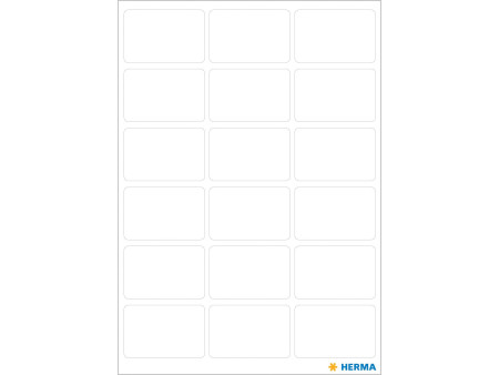 HERMA Etiquette multi-usage, 17 x 26 mm, petit paquet,blanc
