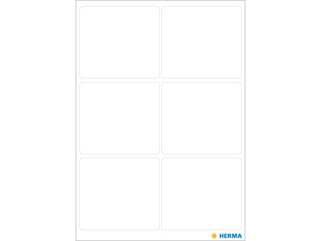 HERMA Etiquette multi-usage, 36 x 40 mm, petit paquet,blanc