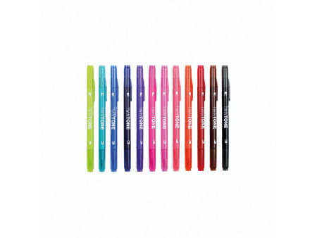 Tombow Feutre double pointe 'TwinTone' Bright Colours
