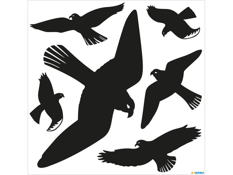 HERMA Oiseaux de vitres, film, résistant aux