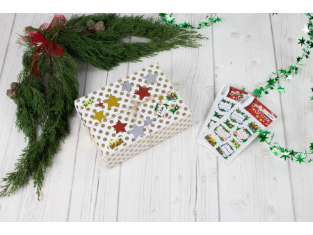 HERMA Autocollants de Noël DECOR 'Compositions florales de