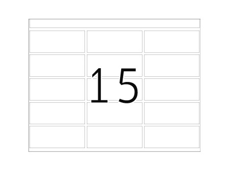 HERMA Etiquette adhésive DP1, 20 x 50 mm, pour imprimantes
