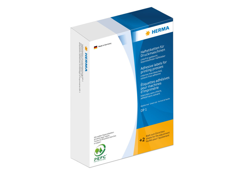 HERMA Etiquette adhésive DP1, 52 x 100 mm, pour imprimantes