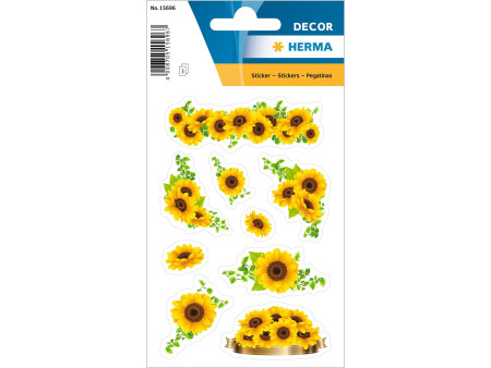 HERMA Autocollants DECOR 'Tournesols'