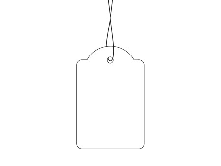 HERMA Etiquette à suspendre, 32 x 50 mm, avec fil blanc