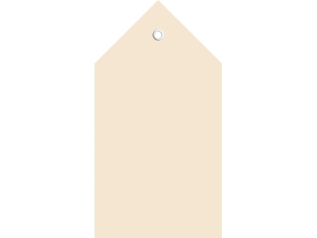 HERMA Etiquette à suspendre, 80 x 150 mm, pour colis, marron