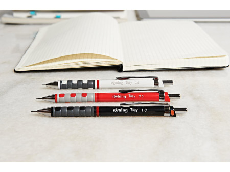 rotring Porte-mines Tikky 0,5 mm, blanc