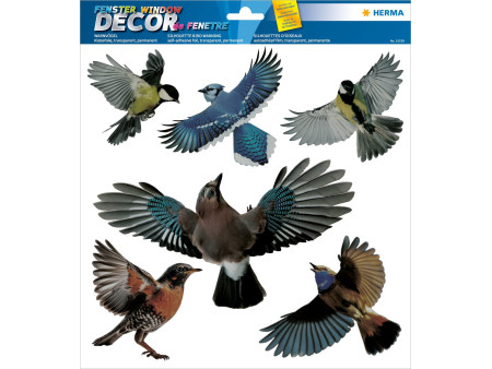 HERMA Etiquette de signalisation 'oiseaux', multicolore
