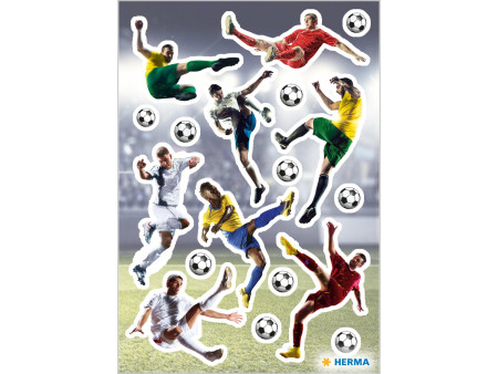 HERMA Sticker DECOR Footballeur en action