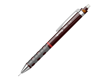 rotring Porte-mines fin Tikky 0,5 mm, rouge vin