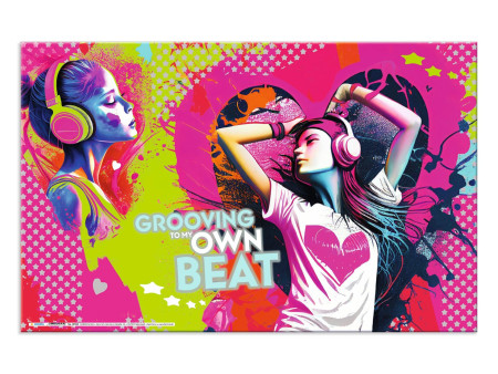 HERMA Sous-main 'Music Girl', (L)550 x (H)350 mm