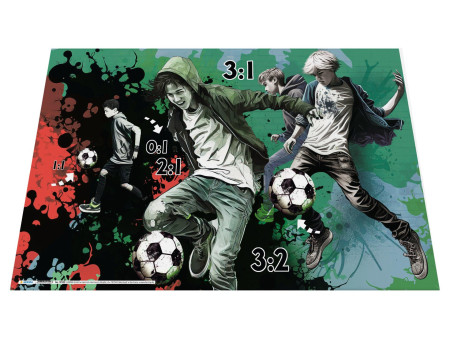 HERMA Sous-main 'Street Soccer', (L)550 x (H)350 mm