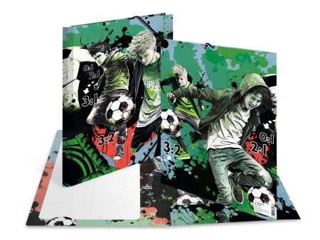 HERMA Chemise à élastique 'Street Soccer', carton, A4