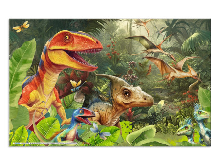 HERMA Sous-main 'Dino World', (L)550 x (H)350 mm
