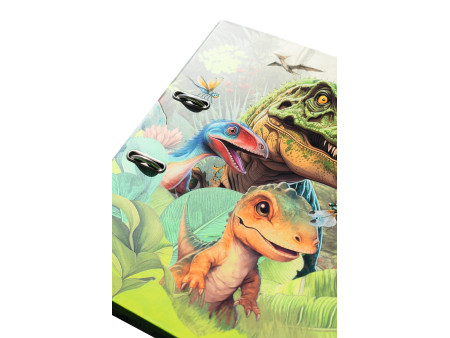 HERMA Classeur à motifs 'Dino World', A4, 70 m