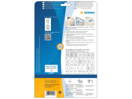 HERMA Etiquette universelle SPECIAL, 17,8 x 10 mm, blanc