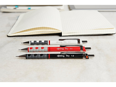 rotring Porte-mines fin Tikky 0,5 mm, noir