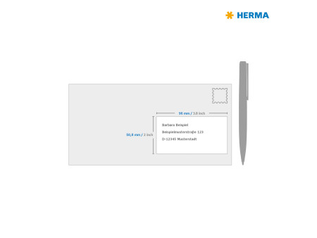 HERMA Etiquette universelle SPECIAL, 96 x 63,5 mm, blanc