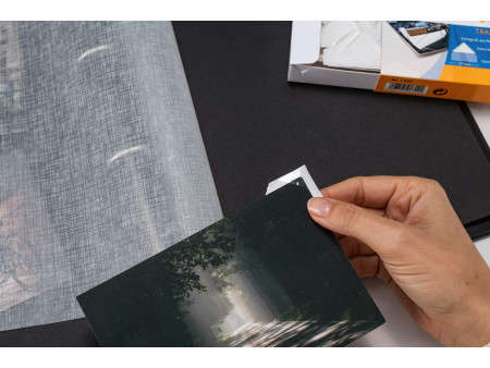 HERMA Transparol Coins-photos, extra grand, bandes de 2