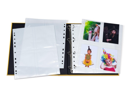 HERMA Pochettes photos Fotophan A4, pour photos 9 x 13 cm,