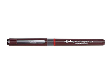 rotring Stylo feutre Tikky Graphic, largeur de tracé 0,2 mm