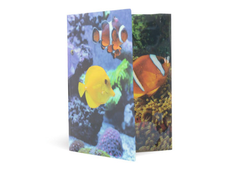 HERMA Chemise à élastiques 'poissons', PP Glossy, A3