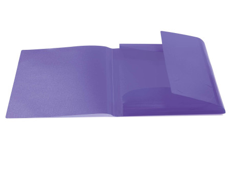 HERMA Chemise à élastiques, PP, A4, violet translucide