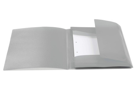HERMA Chemise à élastiques, PP, A4, gris translucide
