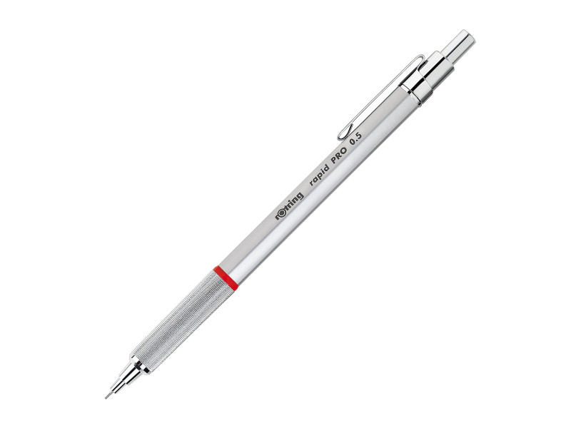 rotring Stylo à bille rétractable rapid PRO CHROM