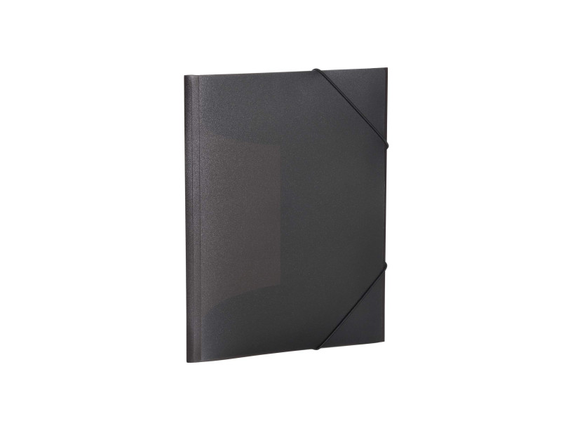 HERMA Chemise à élastiques, PP, A4, noir translucide