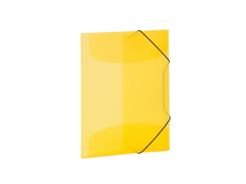 HERMA Chemise à élastiques, PP, A4, jaune translucide