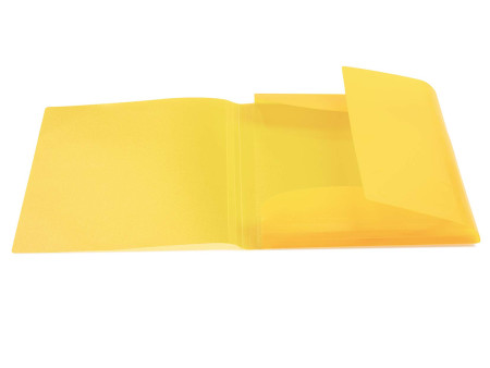 HERMA Chemise à élastiques, PP, A4, jaune translucide