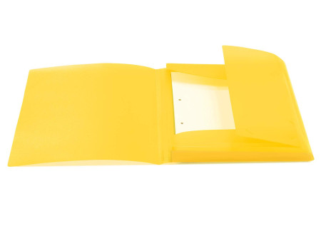 HERMA Chemise à élastiques, PP, A4, jaune translucide