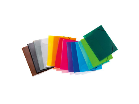 HERMA Chemise à élastiques, PP, A4, rose translucide
