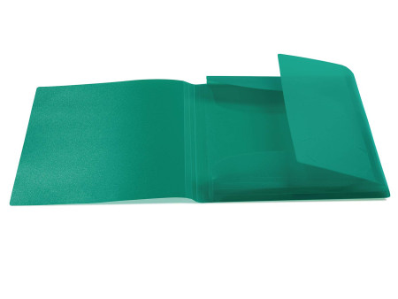 HERMA Chemise élastiques, PP, A4, vert foncé translucide